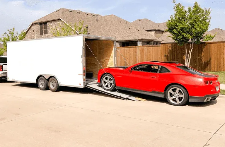 Single Vehicle Enclosed Trailer